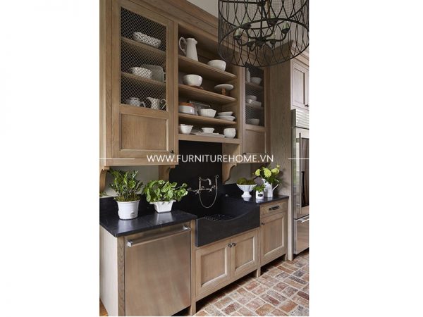 Tủ Bếp Gỗ Tự Nhiên (1)