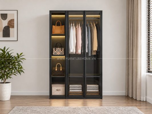 Tủ + Quần + áo + 1m2 + Cánh + Kính (3)