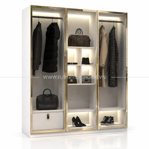 Tủ + Quần + áo + 1m6 + Cánh + Kính +fhtack307 (4)