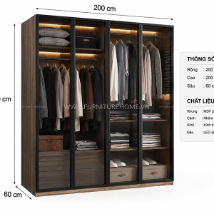 Tủ + Quần + áo + 2m + Cánh + Kính (3)