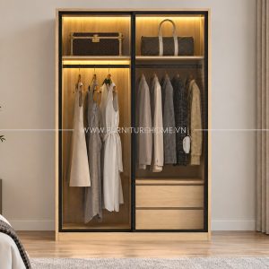 Tủ Quần áo Cánh Kính Lùa (2)