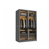 tủ quần áo kính 1m chất liệu MDF