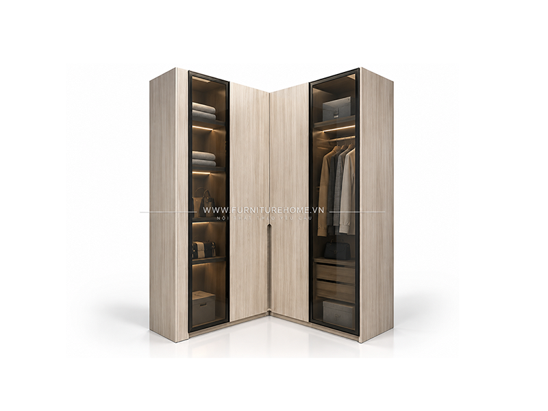 Tủ Cánh Kính Góc L đẹp Tủ Cánh Kính Góc L đẹp