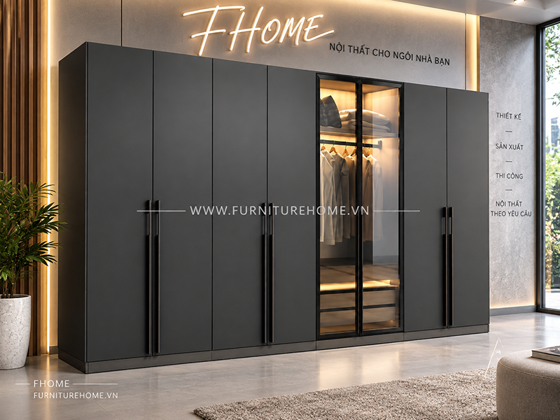 Giá Tủ Cánh Kính 3m Giá Tủ Cánh Kính 3m