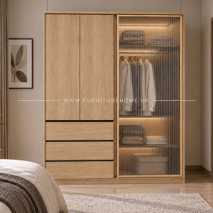 Sản Xuất Tủ Quần áo Theo Kích Thước