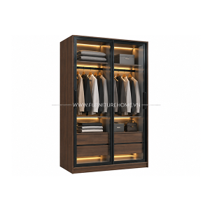 Tủ Quần áo Kính 1m Cho Phòng Ngủ Fhtack004