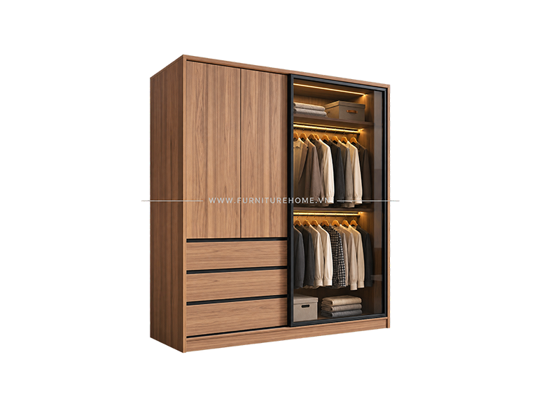 Tủ áo Kính Phòng Ngủ Fhtckcg004 Tủ áo Kính Phòng Ngủ Fhtckcg004