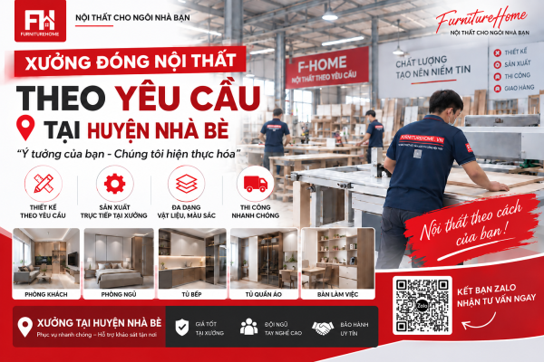 Xưởng đóng Nội Thất Tại Nhà Bè