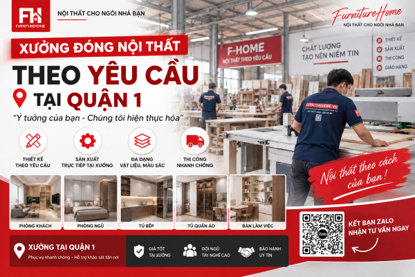 Xưởng đóng Nội Thất Tại Quận 1