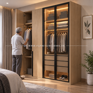 đèn Led Tủ Quần áo Cánh Kính